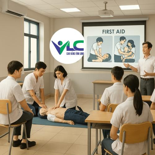 Khai Giảng Lớp Nhân Viên Y Tế Tại Cơ Sở Giáo Dục – Trường Cao Đẳng Vĩnh Long